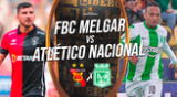 Melgar vs Atlético Nacional se miden en el Estadio Monumental de la UNSA.