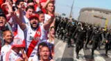 Hinchas de River Plate tuvieron fuerte enfrentamiento con la Policía