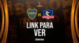 Revisa aquí el link para ver el partido de Boca Juniors vs. Colo Colo por Copa Libertadores.