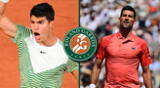 Alcaráz y Djokovic lucharán por un lugar en la final de Roland Garros 2023.