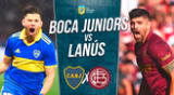 Boca Juniors y Lanús se enfrentan en La Bombonera por la Liga Profesional Argentina