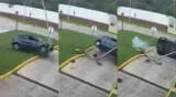 Mujer argentina de 65 años sufrió duro accidente mientras realizaba prueba de manejo.