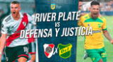 River Plate se enfrenta a Defensa y Justicia para completar partido suspendido de la Liga Profesional