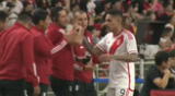 Paolo Guerrero fue felicitado por el comando técnico de la selección peruana