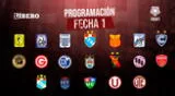 Programación de la fecha 1 del Torneo Clausura 2023