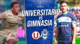 Universitario vs Gimnasia se enfrentan en el Estadio Monumental.