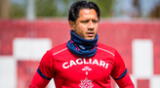 Nahitan Nández no seguiría con Gianluca Lapadula en Cagliari para la próxima Serie A
