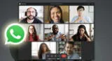 WhatsApp planea destronar a Google Met y lanzar nueva función para videollamadas grupales.