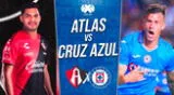 Atlas vs. Cruz Azul por la fecha 1 del Torneo Clausura