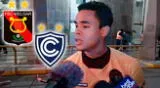 Christopher Olivares talked about his failure to join Melgar and Cienciano