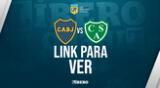 Link para ver EN VIVO Boca Juniors vs. Sarmiento por la Liga Profesional Argentina.