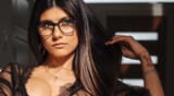 Check out the daring look that Mia Khalifa, one of the former explicit content actresses, wears in France.