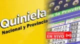 Conocé EN VIVO los números ganadores de la Quiniela Nacional y de Provincia de este lunes 10 de julio.
