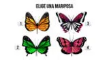 Elige la mariposa que más te llamó la atención y descubre detalles impactantes de tu forma de ser