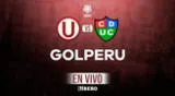 GOLPERU EN VIVO, ver Universitario vs. Unión Comercio ONLINE