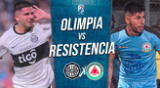 Olimpia vs Resistencia por la fecha 2 del Torneo Clausura de Paraguay
