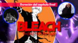 Se revela cuánto durará el episodio final de 'Bleach Thousand year blood war 2'