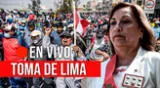 Sigue las últimas noticias sobre la 'Tercera toma de Lima', movilización en contra del Gobierno.