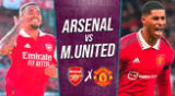 Arsenal vs Manchester United EN VIVO por partido amistoso internacional
