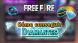 Existen diversas formas de conseguir diamantes totalmente gratis en Free Fire.