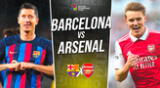Barcelona y Arsenal se enfrentarán en el SoFi Stadium de California.