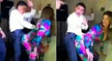 Una supuesta docente es viral tras bailar con un estudiante en una fiesta.