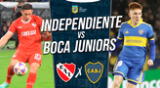 Independiente recibe a Boca Juniors por la Liga Profesional