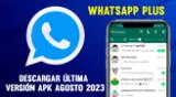 Te enseñamos cómo descargar la última versión de WhatsApp Plus APK de agosto 2023 de manera segura, sencillo y sin anuncios.