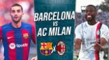 Barcelona enfrenta a Milan este martes en Nevada, Estados Unidos