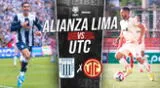Alianza Lima y UTC se enfrentan por el Torneo Clausura 2023 en Matute