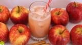 Revisa uno de los beneficios del jugo de manzana y una increíble receta.