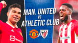 Manchester United y Athletic Bilbao se enfrentan en partido amistoso