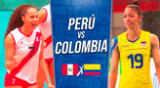 Perú y Colombia se enfrentan por la Copa Panamericana de Vóley