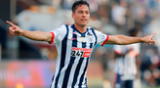 Cristian Benavente con camiseta de Alianza Lima en la campaña 2022