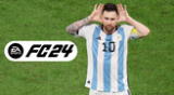 El festejo de Lionel Messi de Topo Gigio que hizo en el mundial Qatar llegará a EA Sports FC 24.