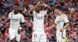 Rodrygo Goes anotó el primer gol del Real Madrid sobre Athletic Bilbao