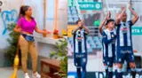 "Al fondo hay sitio" showed the symbol of Club Alianza Lima alongside Melissa Paredes and social media did not hesitate to react.