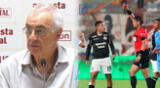 Jorge Fossati se mostró indignado tras empate de Universitario: "Parecía una pesadilla"