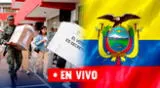 Revisa todos los detalles EN VIVO de las elecciones generales de Ecuador de HOY, domingo 20 de agosto.