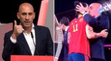 Luis Rubiales aclaró el beso a Jenni Hermoso en el Mundial Femenino de España