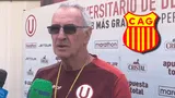Fossati hopes to win against Atlético Grau, but this time in Bernal.