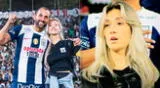 La esposa de Hernán Barcos, Giuli Cunha, fue captada en el estadio Matute en el partido de Alianza Lima vs. Alianza Atlético y se defendió.
