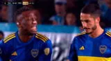 Luis Advíncula y Jorge Figal discutieron en pleno Racing vs. Boca Juniors