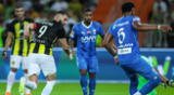 Karirm Benzema anotó el segundo gol para Al Ittihad sobre Al Hilal