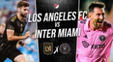 Los Angeles FC recibe a Inter Miami, con Lionel Messi, por la MLS