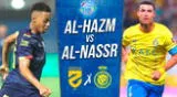 Al Nassr con Cristiano Ronaldo enfrenta a Al Hazm por la Liga Profesional Saudí