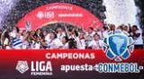 Conmebol se pronunció tras el título de Universitario por la Liga Femenina 2023