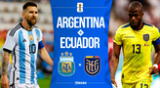 Argentina y Ecuador se enfrentan en partido por las Eliminatorias al Mundial 2026