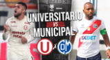 Universitario vs Municipal juegan en el Estadio Monumental.