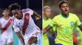 Perú vs. Brasil se enfrentan por las Eliminatorias 2026.